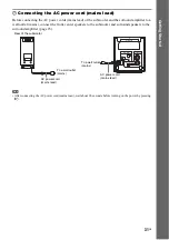 Предварительный просмотр 31 страницы Sony 3-299-549-11(1) Operating Instructions Manual