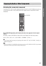 Предварительный просмотр 41 страницы Sony 3-299-549-11(1) Operating Instructions Manual