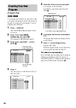 Предварительный просмотр 46 страницы Sony 3-299-549-11(1) Operating Instructions Manual