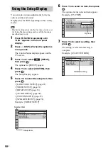 Предварительный просмотр 90 страницы Sony 3-299-549-11(1) Operating Instructions Manual