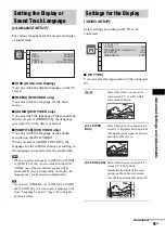 Предварительный просмотр 91 страницы Sony 3-299-549-11(1) Operating Instructions Manual