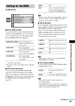 Предварительный просмотр 93 страницы Sony 3-299-549-11(1) Operating Instructions Manual