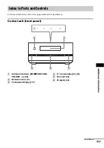 Предварительный просмотр 115 страницы Sony 3-299-549-11(1) Operating Instructions Manual