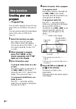 Preview for 34 page of Sony 3-300-703-11(2) Operating Instructions Manual