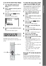 Preview for 27 page of Sony 3-398-069-14(1) Operating Instructions Manual