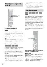 Предварительный просмотр 32 страницы Sony 3-398-069-14(1) Operating Instructions Manual