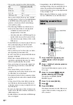 Preview for 62 page of Sony 3-398-069-14(1) Operating Instructions Manual