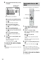 Preview for 72 page of Sony 3-398-069-14(1) Operating Instructions Manual