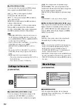 Preview for 78 page of Sony 3-398-069-14(1) Operating Instructions Manual