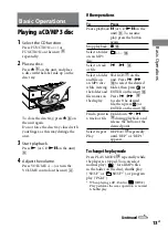 Preview for 13 page of Sony 3-452-364-11(1) Operating Instructions Manual