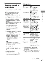 Preview for 19 page of Sony 3-452-364-11(1) Operating Instructions Manual