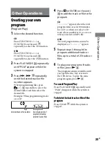 Preview for 23 page of Sony 3-452-364-11(1) Operating Instructions Manual