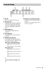 Preview for 11 page of Sony 3-452-779-11(1) Operating Instructions Manual