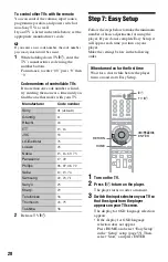 Preview for 28 page of Sony 3-452-779-11(1) Operating Instructions Manual