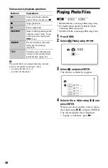 Preview for 38 page of Sony 3-452-779-11(1) Operating Instructions Manual