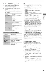 Preview for 39 page of Sony 3-452-779-11(1) Operating Instructions Manual