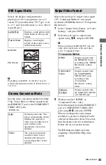 Preview for 43 page of Sony 3-452-779-11(1) Operating Instructions Manual