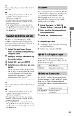 Preview for 51 page of Sony 3-452-779-11(1) Operating Instructions Manual