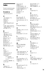 Preview for 73 page of Sony 3-452-779-11(1) Operating Instructions Manual