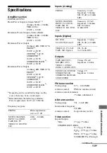 Preview for 159 page of Sony 3-875-814-21(1) Operating Instructions Manual