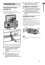 Предварительный просмотр 9 страницы Sony 3-877-030-12(1) Operating Instructions Manual