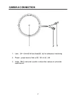 Предварительный просмотр 7 страницы Sony 3-AXIS INDOOR DOME CAMERA Instruction Manual