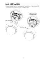 Предварительный просмотр 8 страницы Sony 3-AXIS INDOOR DOME CAMERA Instruction Manual