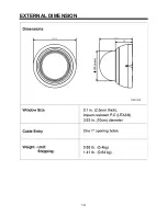 Предварительный просмотр 19 страницы Sony 3-AXIS INDOOR DOME CAMERA Instruction Manual