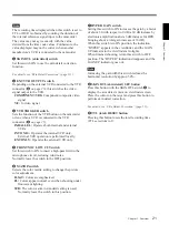 Preview for 21 page of Sony 300PF Operating Instructions Manual