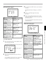 Preview for 87 page of Sony 300PF Operating Instructions Manual