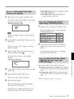 Preview for 93 page of Sony 300PF Operating Instructions Manual