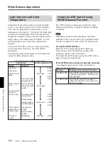 Preview for 102 page of Sony 300PF Operating Instructions Manual