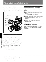 Preview for 106 page of Sony 300PF Operating Instructions Manual