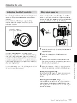 Preview for 109 page of Sony 300PF Operating Instructions Manual