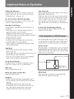 Preview for 113 page of Sony 300PF Operating Instructions Manual