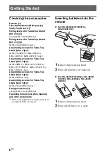 Предварительный просмотр 8 страницы Sony 32CX52X Operating Instructions Manual