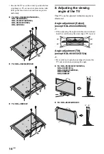 Предварительный просмотр 10 страницы Sony 32CX52X Operating Instructions Manual