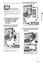 Предварительный просмотр 11 страницы Sony 32CX52X Operating Instructions Manual