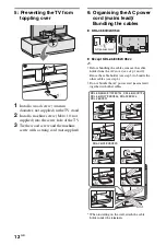 Предварительный просмотр 12 страницы Sony 32CX52X Operating Instructions Manual