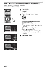 Предварительный просмотр 16 страницы Sony 32CX52X Operating Instructions Manual