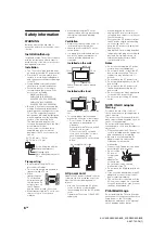 Preview for 6 page of Sony 32EX330 Operating Instructions Manual