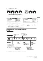 Предварительный просмотр 9 страницы Sony 32EX330 Operating Instructions Manual