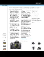 Preview for 1 page of Sony ?330 Features & Specifications