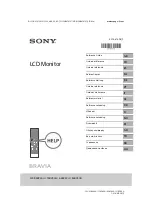 Preview for 1 page of Sony 347146 Reference Manual