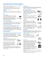 Preview for 3 page of Sony 36XBR800 - 36" CRT TV Operating Instructions Manual