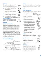 Preview for 4 page of Sony 36XBR800 - 36" CRT TV Operating Instructions Manual