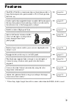 Предварительный просмотр 9 страницы Sony 4-105-930-12(1) Operating Instructions Manual