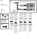 Preview for 1 page of Sony 4-107-645-11(1) Installation/Connections