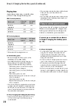 Preview for 20 page of Sony 4-111-862-11(1) Operating Manual