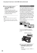 Предварительный просмотр 46 страницы Sony 4-111-862-11(1) Operating Manual